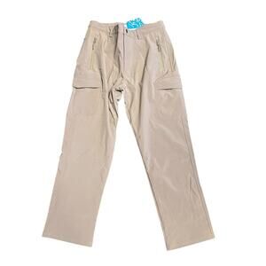 MAGCOMSEN Men's Pants Water Resistant Fleece Lined Snowboard Ski Pants Size 34